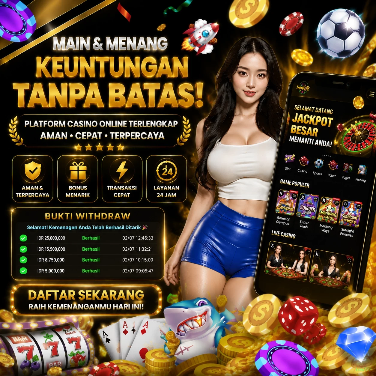 Kelebihan dan Kekurangan Bermain di ida777